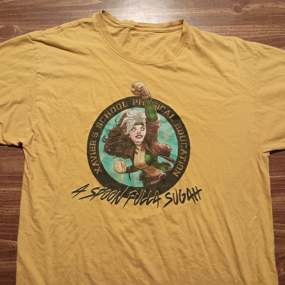 ROGUE X-MEN T-SHIRT - Large // Marvel Comics Xmen tee shirt - Picture 5 of 6